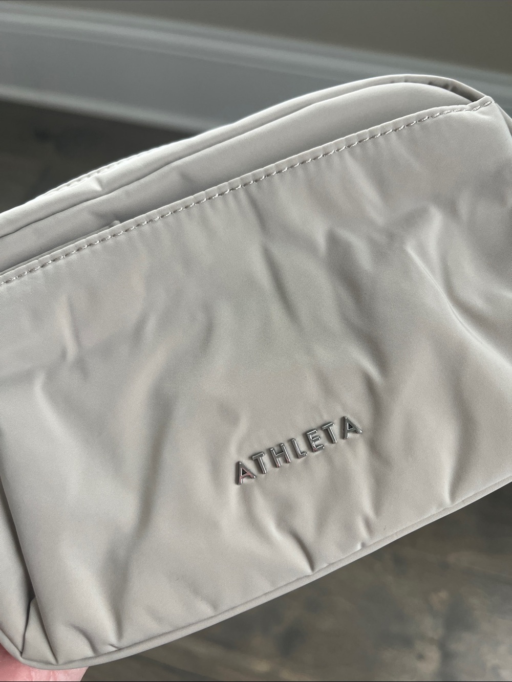 Athleta All About Belt Bag Tan